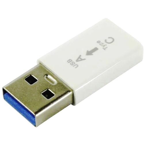 Адаптер USB3.0 Am на Type-Cf KS-379White - белый