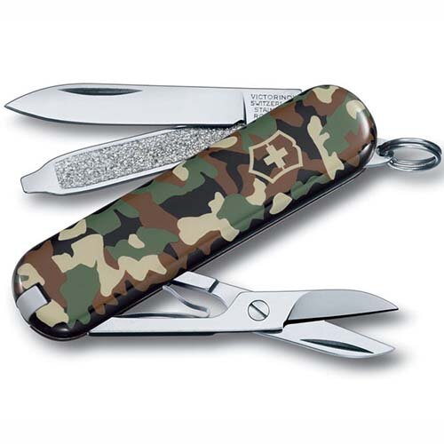 Нож-брелок Cl.SD Camouflage разноцветный Victorinox 0.6223.94 GS