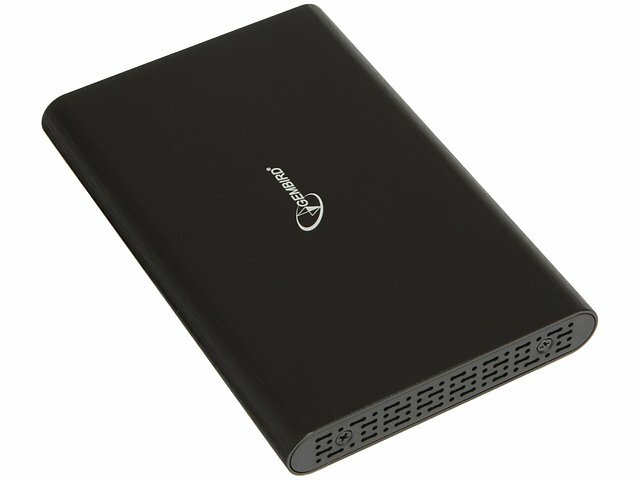 Контейнер Gembird Контейнер Gembird EE2-U3S-50 для 2.5 SATA HDD, алюминиевый, черный (USB3.0) (ret)