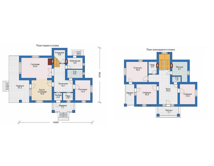 Проект дома Plans-53-15 (175 кв.м, газобетон) - фотография № 2