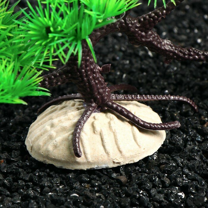 Растение аквариумное Пижон Аква искусственное, 9 см (9039) - фотография № 3