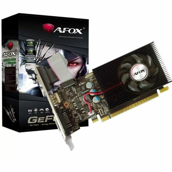 Видеокарта AFOX GeForce GT 740 Low Profile 4GB (AF740-4096D3L3) 128Bit DVI HDMI VGA, Single fan