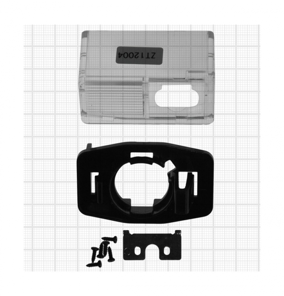 CAM-TYCLb адаптер для CAM-7 в подсветку номера Toyota Corolla 2006 - 2013, Belta 2005+