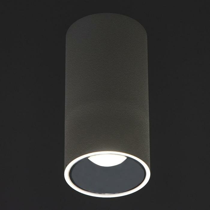 Светильник 671514/1 LED 7Вт белый-серебро 5,5х5,5х10 см - фотография № 3