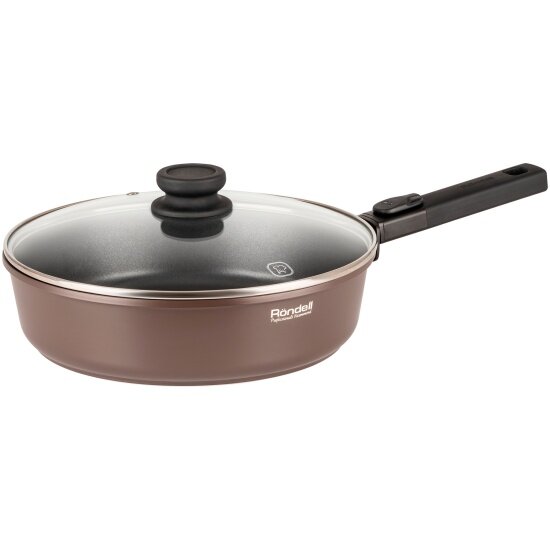 фото Rondell Сотейник с крышкой 28х7,5 см Praline (RDA-1568)