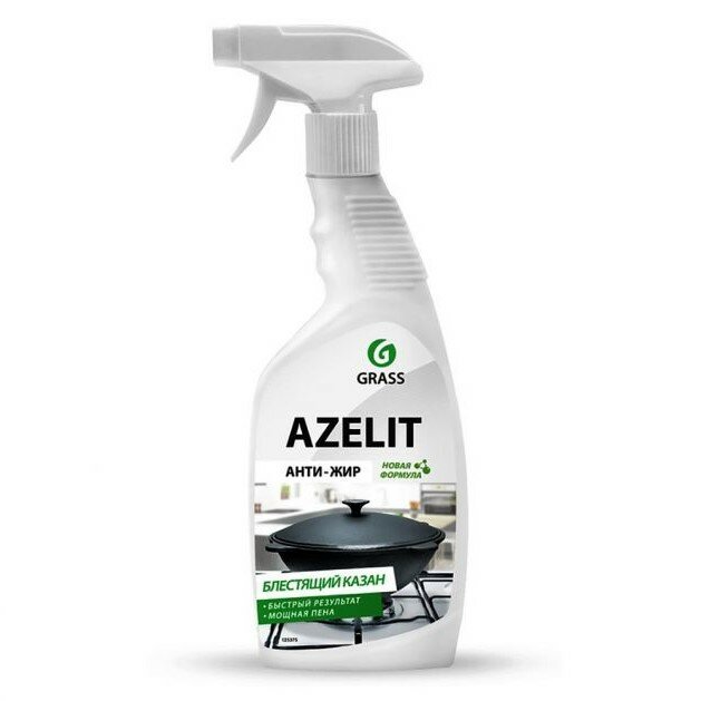 Очиститель для кухни (600 мл) "GRASS" "Azelit" триггер удаляет нагар, копоть, жир новинка