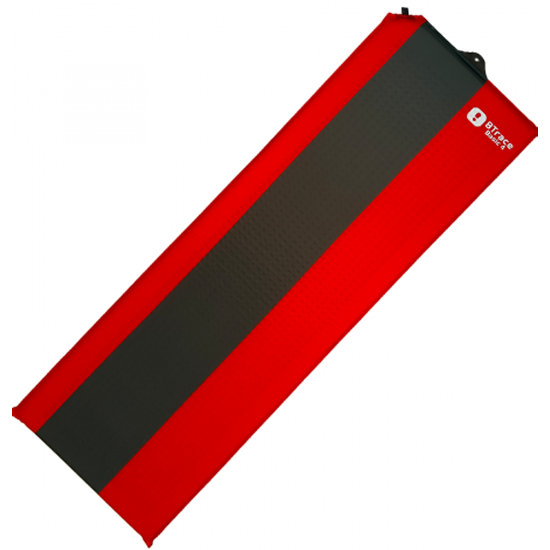 Ковер самонадувающийся BTRACE Basic 4,183*51*3,8 см, красный/серый