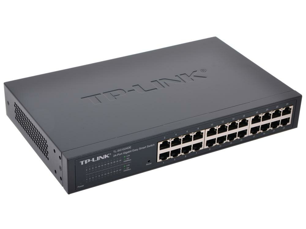 Коммутатор TP-LINK TL-SG1024DE Easy Smart гигабитный 24-портовый коммутатор