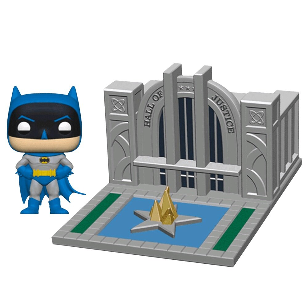  Funko POP! Vinyl: Town: Batman 80th: Hall of Justice w/Batman 44469