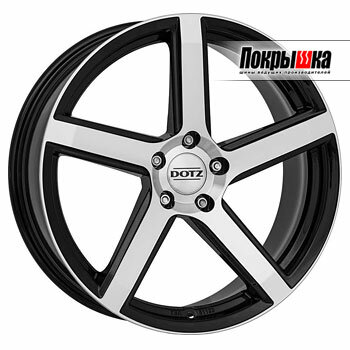 Диски DOTZ CP5 (Dark) 9.5х19/5х112 D70.1 ET35.0