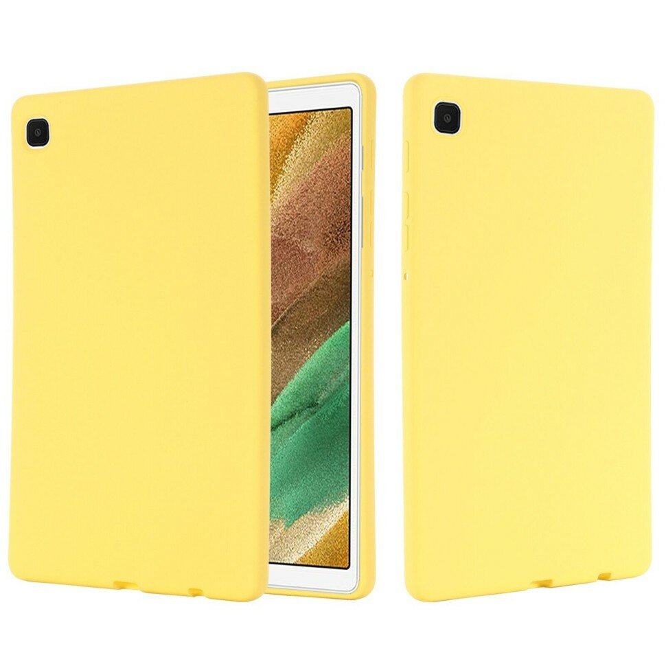 Силиконовый чехол Mobile Shell для Samsung Tab A7 Lite (8.7") SM-T220 / SM-T225 (желтый)
