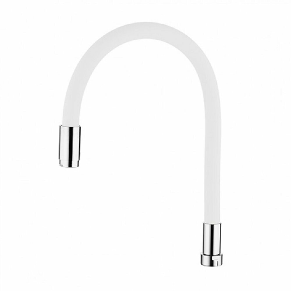 фото Излив для смесителей MASTERPROF гибкий серый