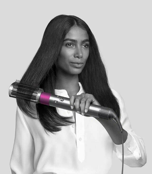 Фен-стайлер Dyson Airwrap HS01 (4 насадки в комплекте), fuchsia - фотография № 12