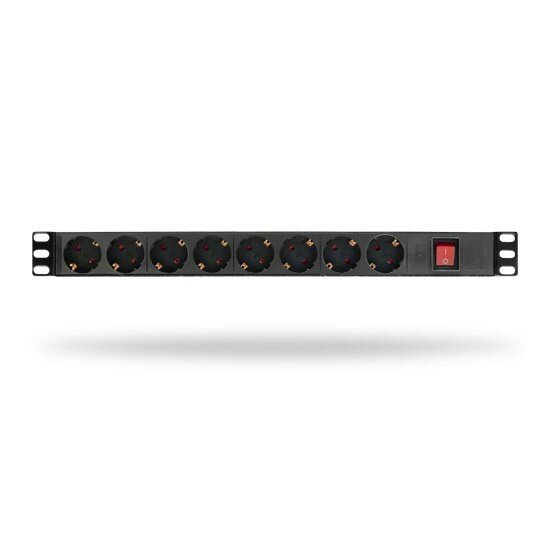 Блок розеток 5BITES PDU819A-07 8S, 1U, 19"