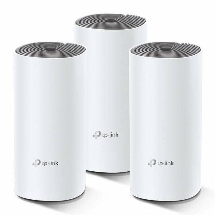 Deco P9(3-Pack) AC1200 Домашняя Mesh Wi-Fi система с технологией Powerline, 867 Мбит/с на 5 ГГц+300 Мбит/с на 2,4 ГГц, AV1000 Powerline, поддержка HomePlug AV, Bluetooth 4.2, 2 гигабитных порта, TP-Link Mesh, бесшовный роуминг {4} (088644)