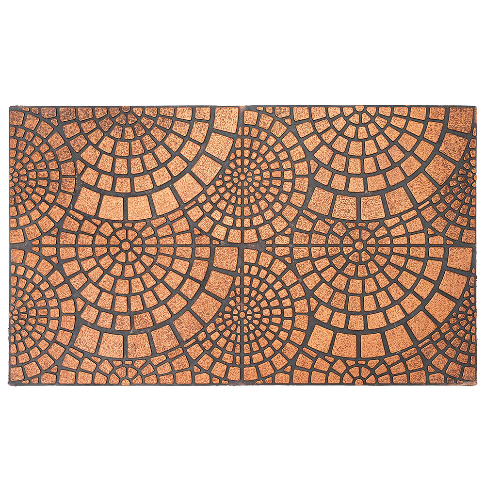 фото Коврик входной резиновый Лубяна 45х75 см медь, 1 шт. в заказе