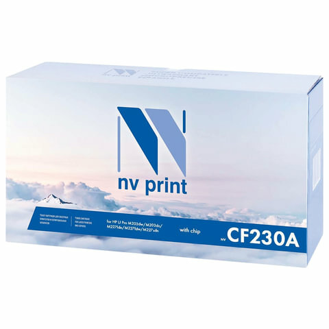 Картридж лазерный NV PRINT (NV-CF230A) для HP LaserJetPro M227fdw/M227sdn/M203dn, комплект 2 шт., ресурс 1600 стр.