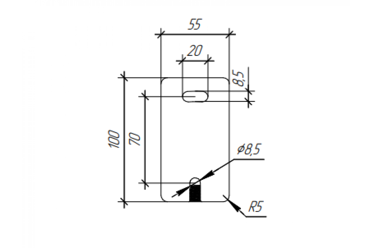 Основание консоли BKSS-18D.BASIS (бак до 18 л нижнего расположения) - фотография № 3