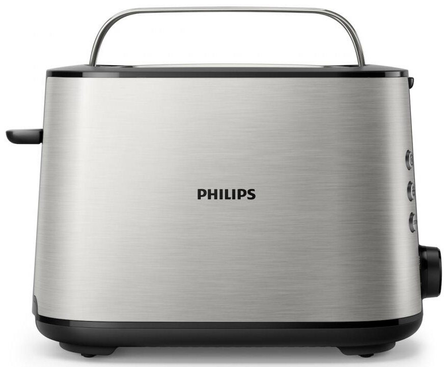 Тостер Philips HD2650/90 черный серебристый