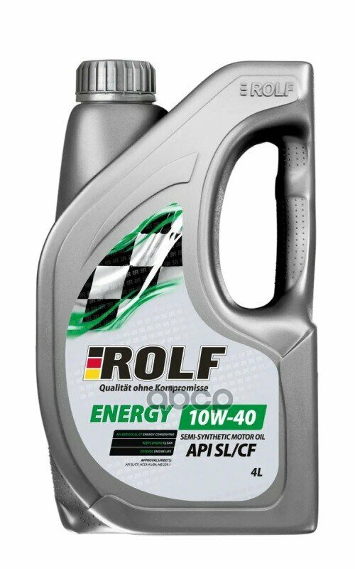 ROLF    "Rolf Energy Sae 10w-40, Api Sl/Cf" 4 