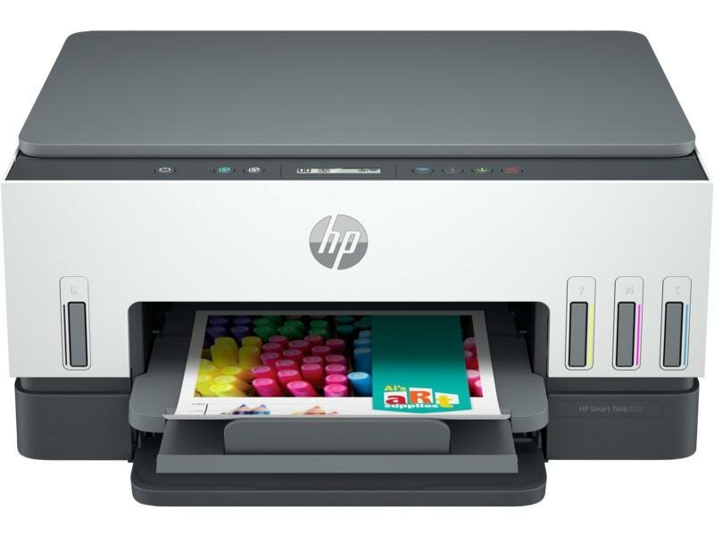 МФУ струйное HP Smart Tank 670 цветн. A4