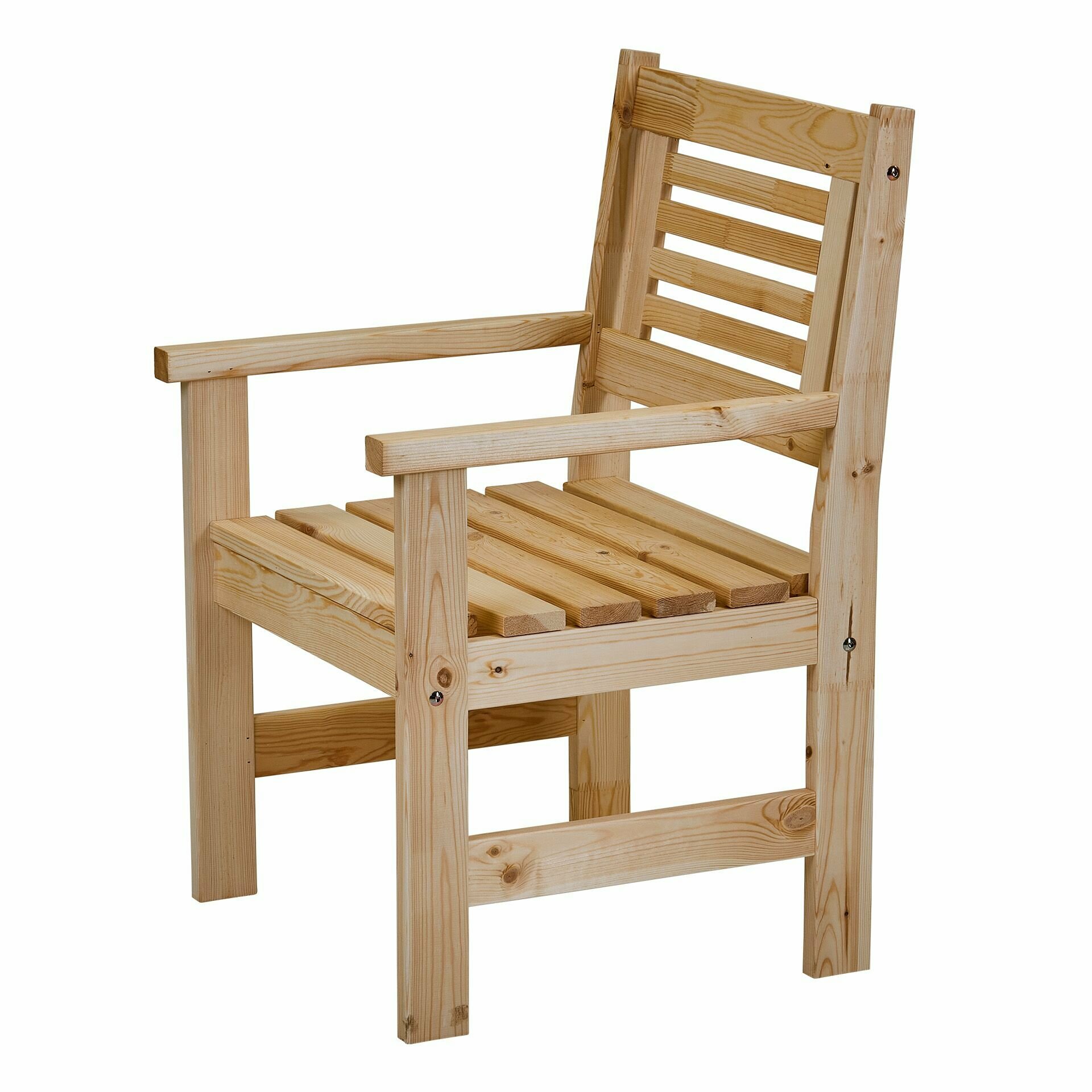 Кресло деревянное для сада и дачи, хольмен - фотография № 12
