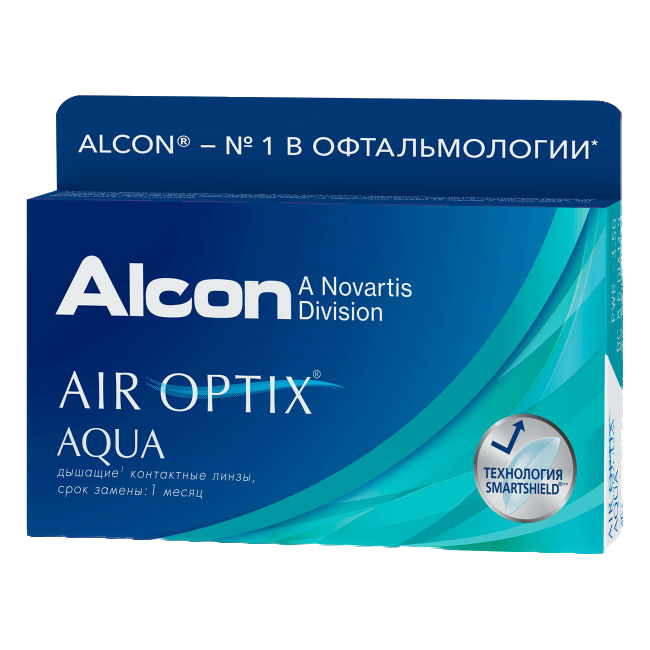   Air Optix Aqua  , -2.50 6.