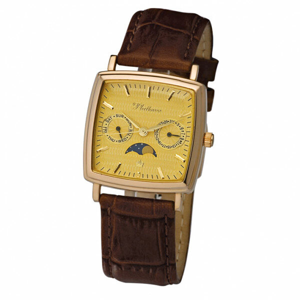 Platinor Мужские золотые часы «Бриз» Арт.: 58550.403