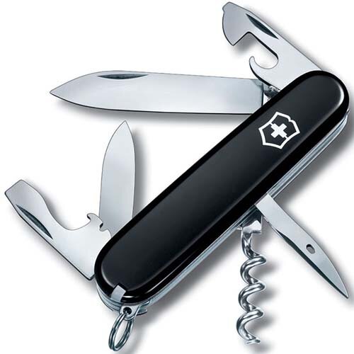 Нож перочинный Spartan черный Victorinox 1.3603.3 GS