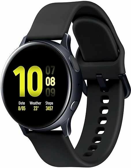 Смарт-часы Samsung Galaxy Watch Active2 40мм 1.2" Super AMOLED черный/черный (SM-R830NZKASER)