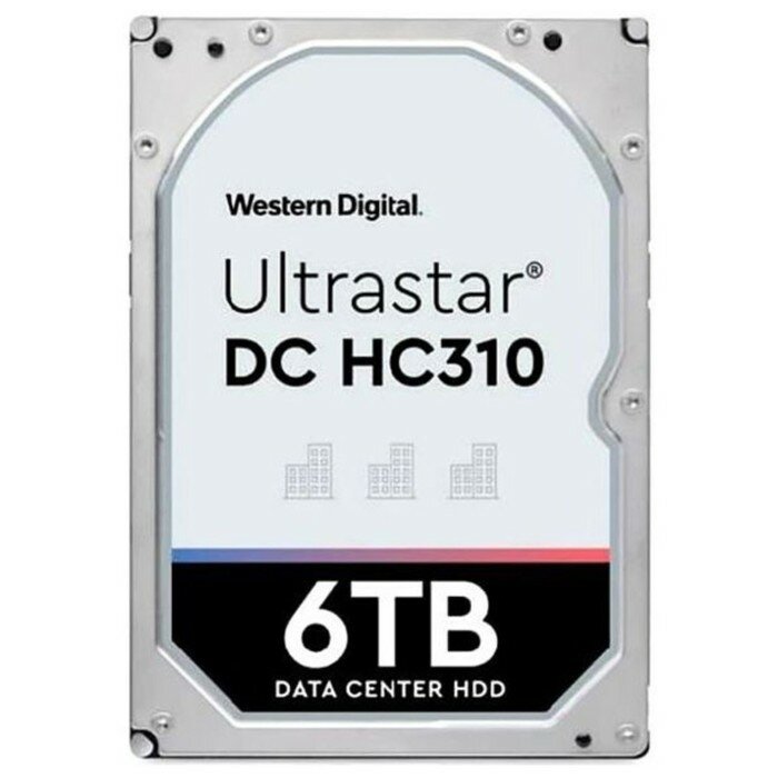 Western Digital Жесткий диск WD Original 0B36047 HUS726T6TAL5204 Ultrastar DC HC310, 6 Тб, SAS 3.0, 3.5"