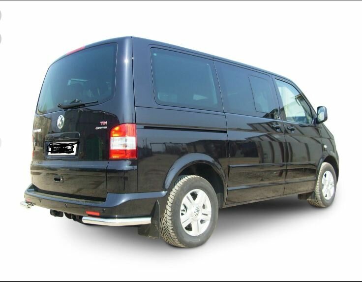 Уголки d57 серебристые Volkswagen MULTIVAN 2003-2015