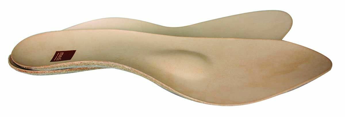 Ортопедические стельки medi foot natural кожаные, PI090 Medi, размер 37