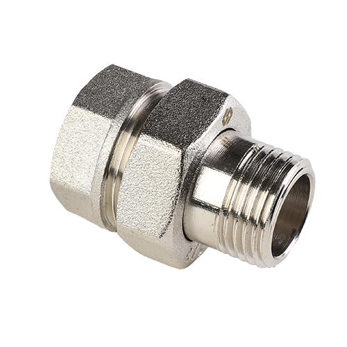 фото Сгон разъемный 1' прямой (американка) | код BF.501.06 | MVI (2шт.в упак.)