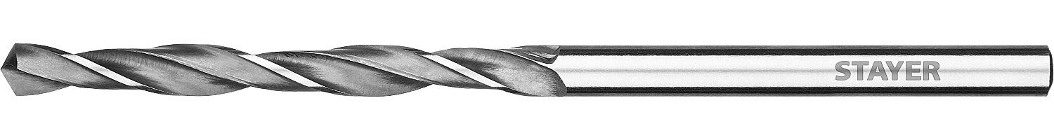 STAYER PROFI 1.5х40мм Сверло по металлу HSS-R быстрорежущая сталь М2(S6-5-2)