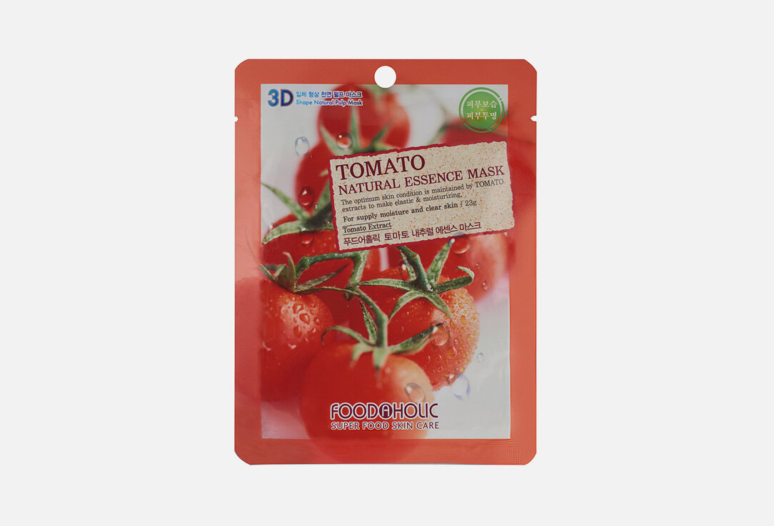 Маска для лица FoodaHolic, TOMATO 1шт