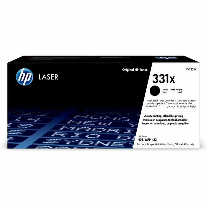 Картридж лазерный HP 331X черный