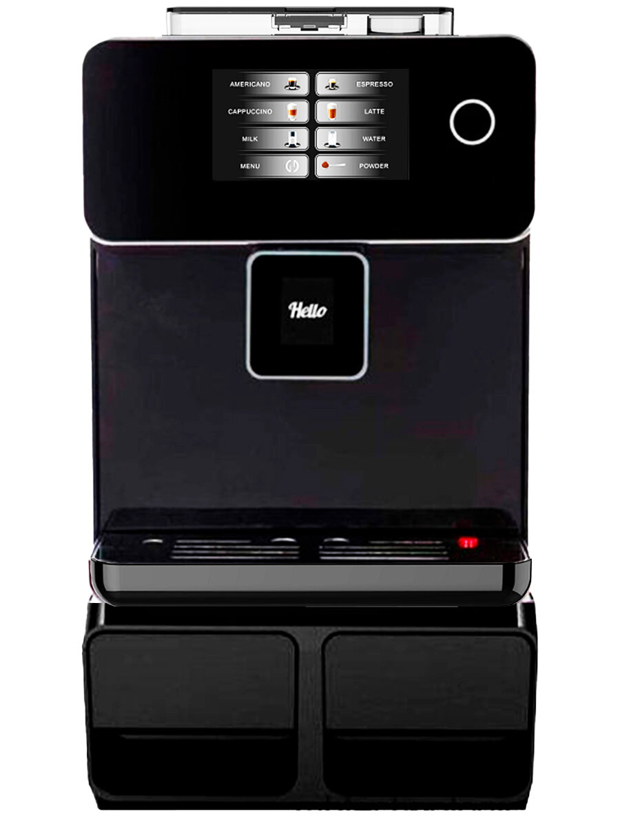 Автоматическая кофемашина ROOMA A10S, зерновая, профессиональная, водопровод, без экрана на диспенсере. - фотография № 1