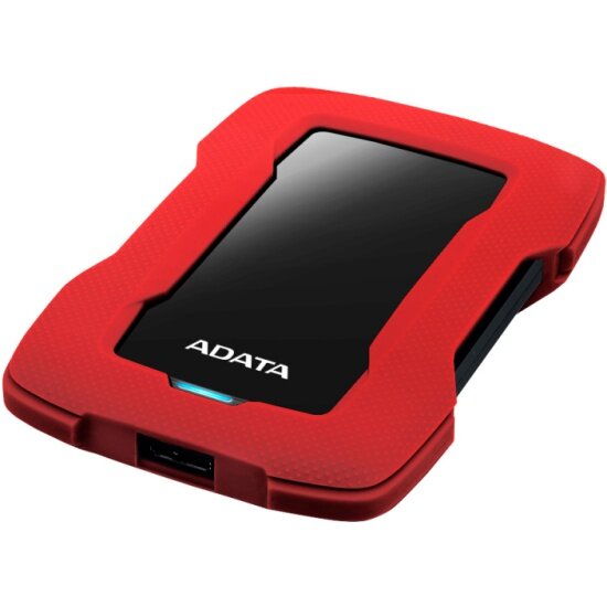 Внешний жесткий диск ADATA 2.5' 1.0Tb USB 3.0 A-Data HD330 AHD330-1TU31-CRD Red