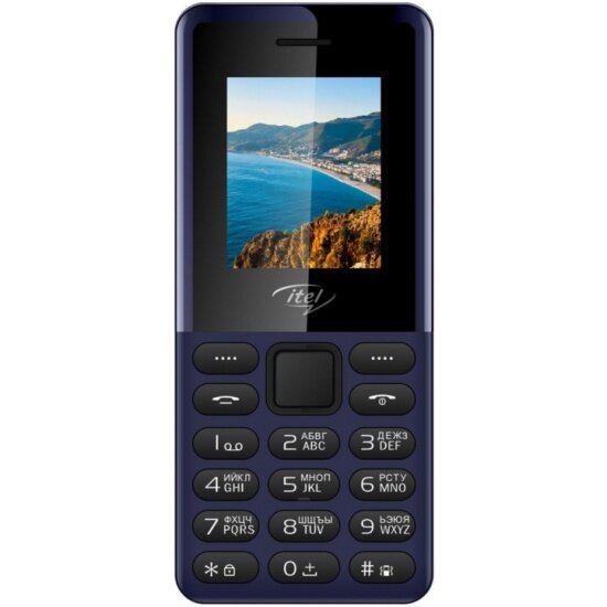 Мобильный телефон ITEL IT2163R Dual Sim Dark Blue