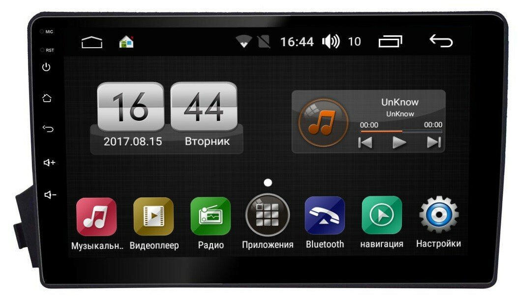 Штатная магнитола для SsangYong Actyon 2005-2010, Kyron, Actyon Sports 2006-2016 - FarCar TM158M на Android 10, 8-ядер, 2Гб-32Гб, встроен 4G модем