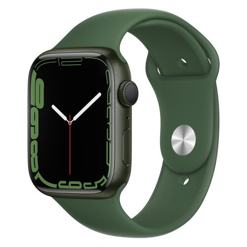 Смарт-часы Apple Watch Series 7 A2474, 45мм, зеленый / зеленый [mkn73ll/a]