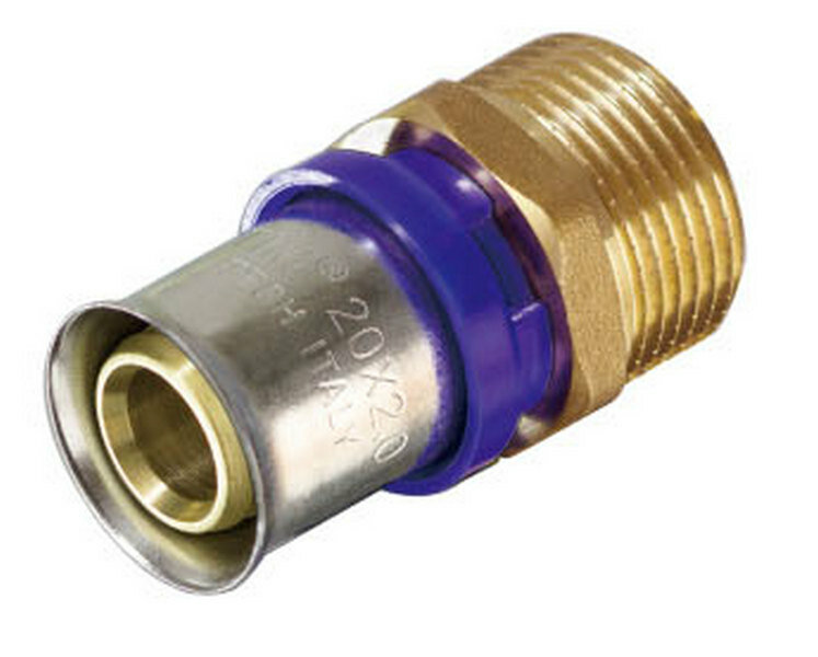 фото TiM Муфта пресс-штуцер 16x1/2"M F-S1602M