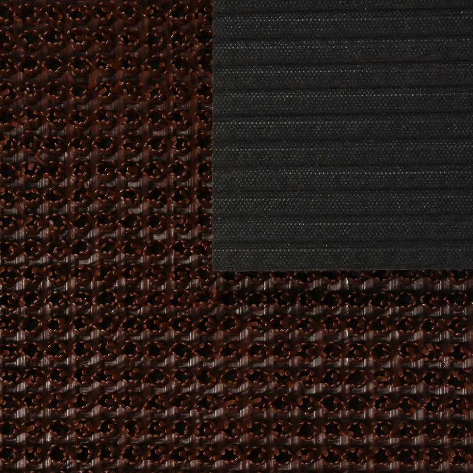 Щетинистое покрытие противоскользящее Vortex Травка рулон 90х150 см темно-коричневый 24002 - фотография № 5