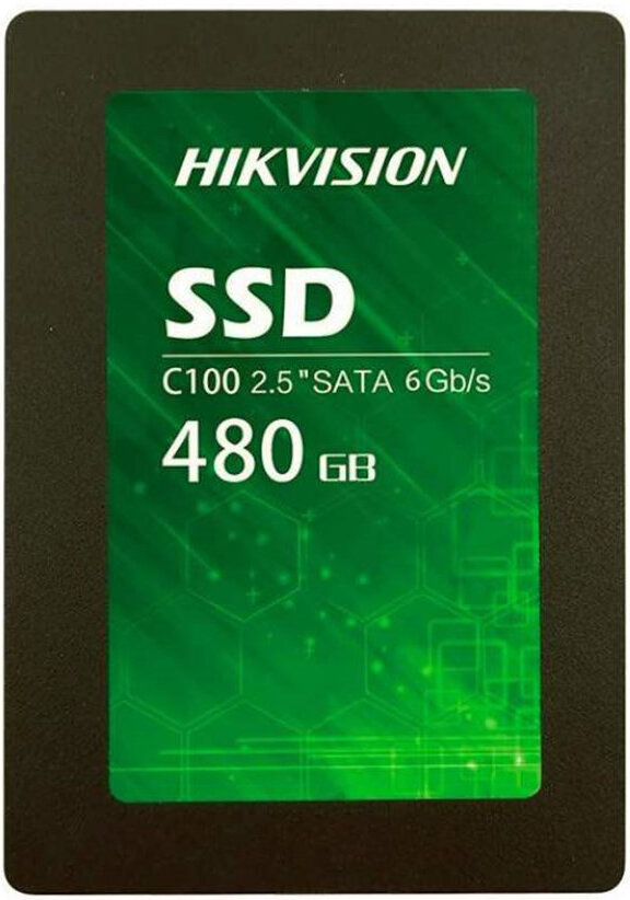 Твердотельный накопитель 480Gb SSD Hikvision C100 (HS-SSD-C100/480G)