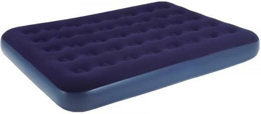 RELAX FLOCKED AIR BED KING (темно-синий)