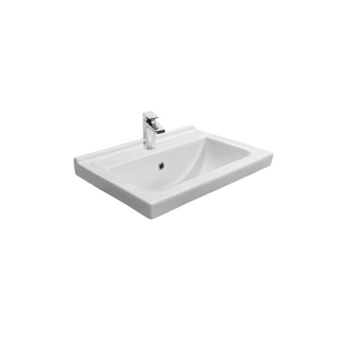 Раковина для ванной Santeri Визит-55 (55х40см) с переливом белый (1.3115.3. S00.11B.0)