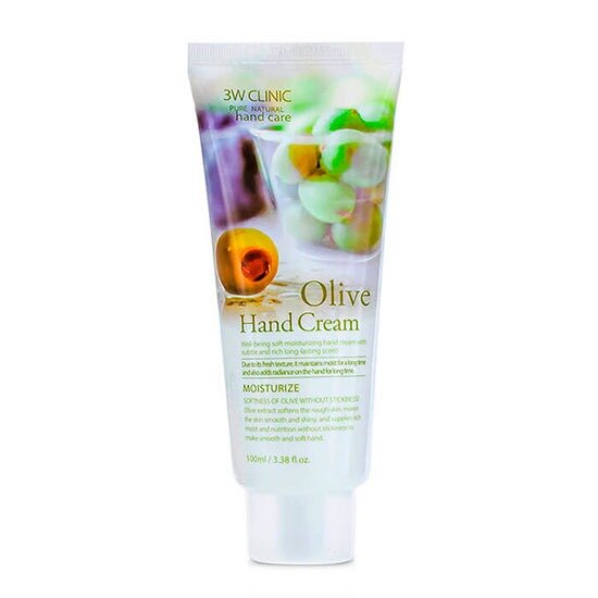 3W Clinic Moisturizing Olive Hand Cream
