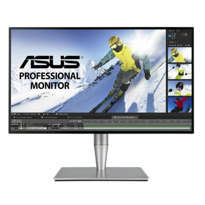 Монитор ASUS 27" ProArt PA27AC IPS LED, 2560x1440, 5ms, 400cd/m2, 178°/178°, 100mln:1, HDMI*3, DP, USB-Hub, Thunderbolt*2, HDR, колонки, Tilt, Swivel, Pivot, HAS, VESA, Gun Grey, 90LM02N0-B01370 ( PA27AC, дисплей ЖК, LCD, WQHD )