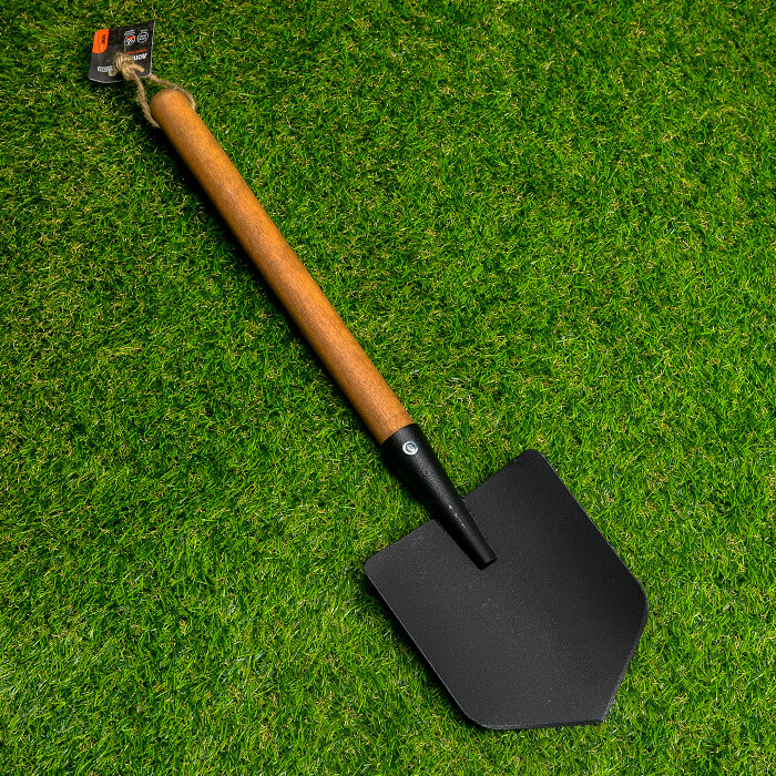 Лопата садовая, тепличная с деревянным черенком 0,4 м `урожайная сотка` Эксперт